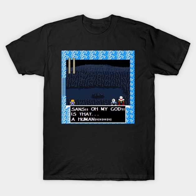 Undertale X Mega Man T-Shirt by SuperSensei